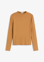 Maglia aderente a costine, bonprix