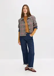 Maglia aderente a costine, bonprix