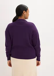 Maglione in filato fine misto viscosa, bonprix