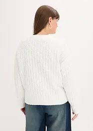 Maglione a trecce, bonprix