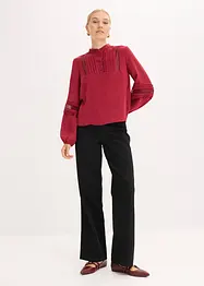 Blusa oversize con raffinati dettagli, bonprix