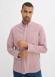 Camicia a maniche lunghe in puro cotone, regular fit, bonprix