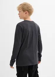 Maglia a maniche lunghe con stampa, bonprix