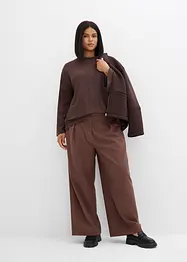 Maglia lunga in tessuto fluido, bonprix