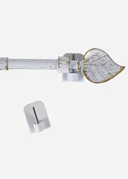 Asta telescopica per tenda con terminale a foglia, bonprix