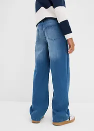 Jeans loose fit con cinta regolabile, straight, bonprix