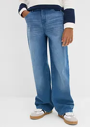 Jeans loose fit con cinta regolabile, straight, bonprix