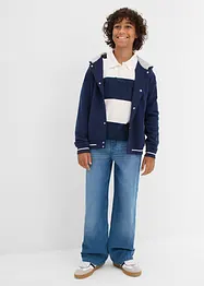 Jeans loose fit con cinta regolabile, straight, bonprix