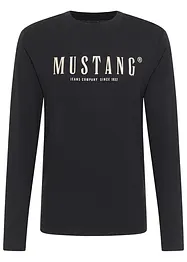 Maglia a maniche lunghe Mustang Asheville in puro cotone, Mustang Jeans