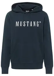 Felpa con cappuccio Mustang Bronson in puro cotone biologico, Mustang Jeans