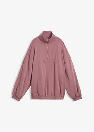 Felpa oversize in cotone biologico, bonprix