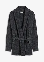 Cardigan in filato peloso morbido, bonprix