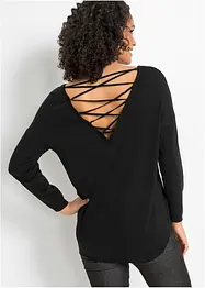 Maglione  in filato fine misto viscosa, bonprix