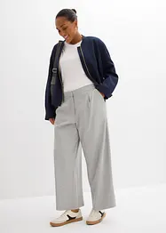 Pantaloni morbidi a gamba larga in misto viscosa, bonprix