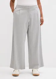 Pantaloni morbidi a gamba larga in misto viscosa, bonprix