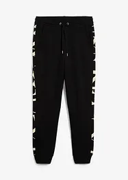 Pantaloni in felpa con inserto, regular fit, bonprix