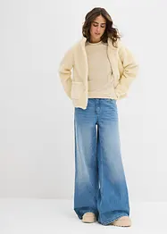 Maglia a maniche lunghe con puro cotone biologico (pacco da 2), bonprix