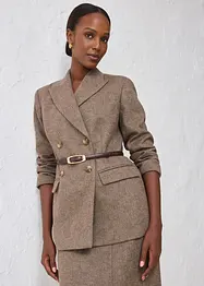 Cintura bassa in pelle, bonprix