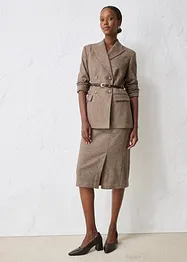 Cintura bassa in pelle, bonprix