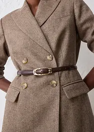 Cintura bassa in pelle, bonprix