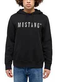 Felpa con cappuccio Mustang Bronson in puro cotone biologico, Mustang Jeans