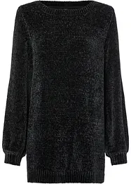 Maglione lungo in ciniglia, bonprix