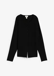 Cardigan sfiancato in misto viscosa, bonprix