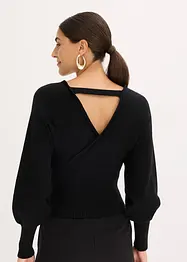 Maglione in misto viscosa fluente, bonprix