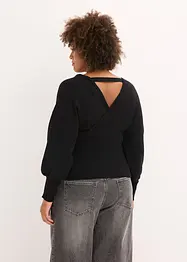 Maglione in misto viscosa fluente, bonprix