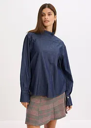 Camicia di jeans con polsini alti, bonprix