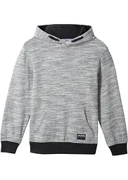 Felpa con cappuccio in misto cotone morbido, bonprix