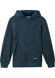 Felpa con cappuccio in misto cotone morbido, bonprix
