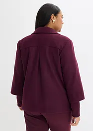 Caban con maniche in maglia, bonprix