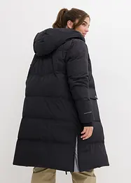 Piumino lungo con dettagli riflettenti, bonprix