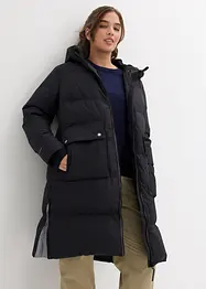 Piumino lungo con dettagli riflettenti, bonprix