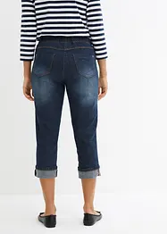 Jeans in cotone slim fit,  vita media, bonprix