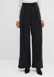 Pantaloni svasati con pinces, bonprix