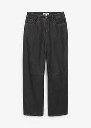 Jeans barrel, vita media, bonprix
