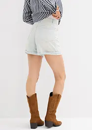 Shorts di jeans, vita alta, bonprix