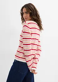 T-shirt in maglia a righe, bonprix