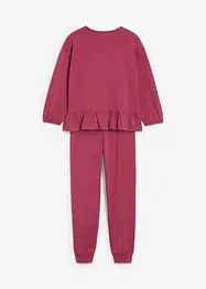 Maglia e pantaloni da jogging con cotone biologico (set 2 pezzi), bonprix