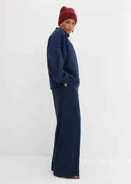 Pantaloni a palazzo in comodo punto di Roma, bonprix