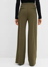Pantaloni a palazzo in comodo punto di Roma, bonprix