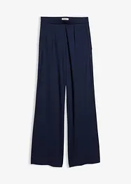 Pantaloni a palazzo in comodo punto di Roma, bonprix