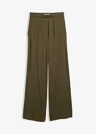 Pantaloni a palazzo in comodo punto di Roma, bonprix