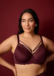 Reggiseno minimizer con pizzo delicato, bonprix