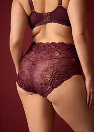 Panty a vita alta in pizzo delicato, bonprix