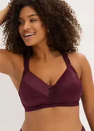 Reggiseno contenitivo senza ferretto con spalline imbottite, bonprix