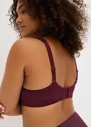 Reggiseno contenitivo senza ferretto con spalline imbottite, bonprix