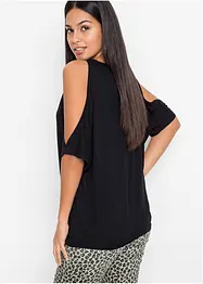 Maglia con cut-out in viscosa, bonprix